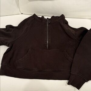 lululemon athletica espresso Half-Zip Sweatshirt